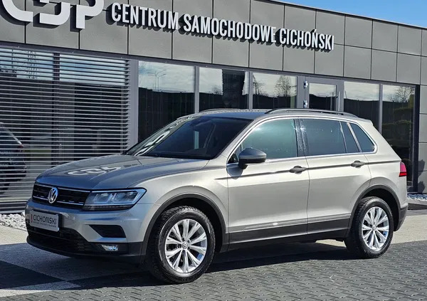 samochody osobowe Volkswagen Tiguan cena 62000 przebieg: 227947, rok produkcji 2017 z Międzybórz